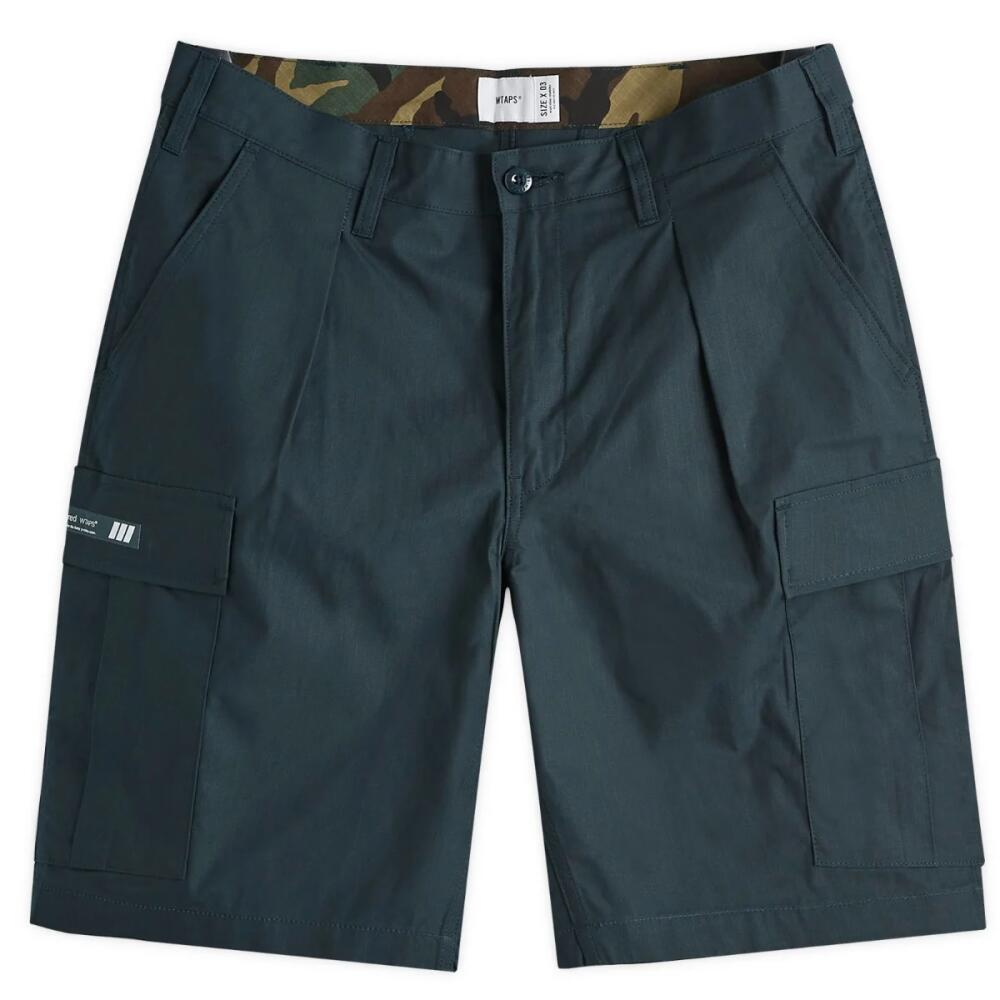 WTAPS Men's 20 Cargo Shorts in Green Cover