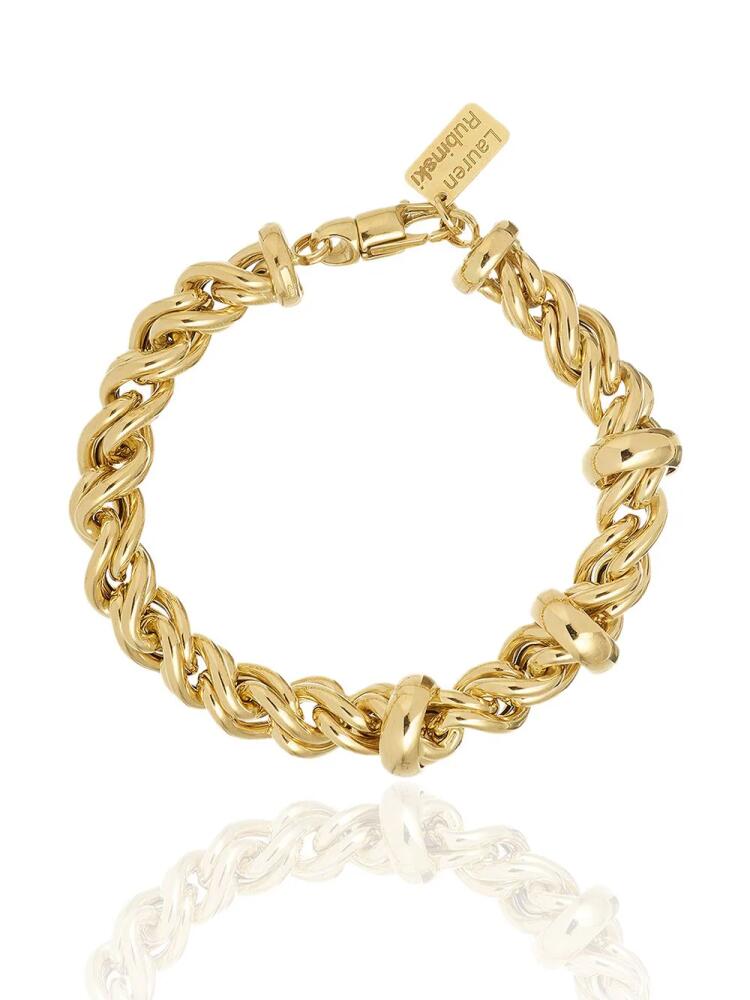 Lauren Rubinski 14kt yellow gold rope-chain bracelet Cover