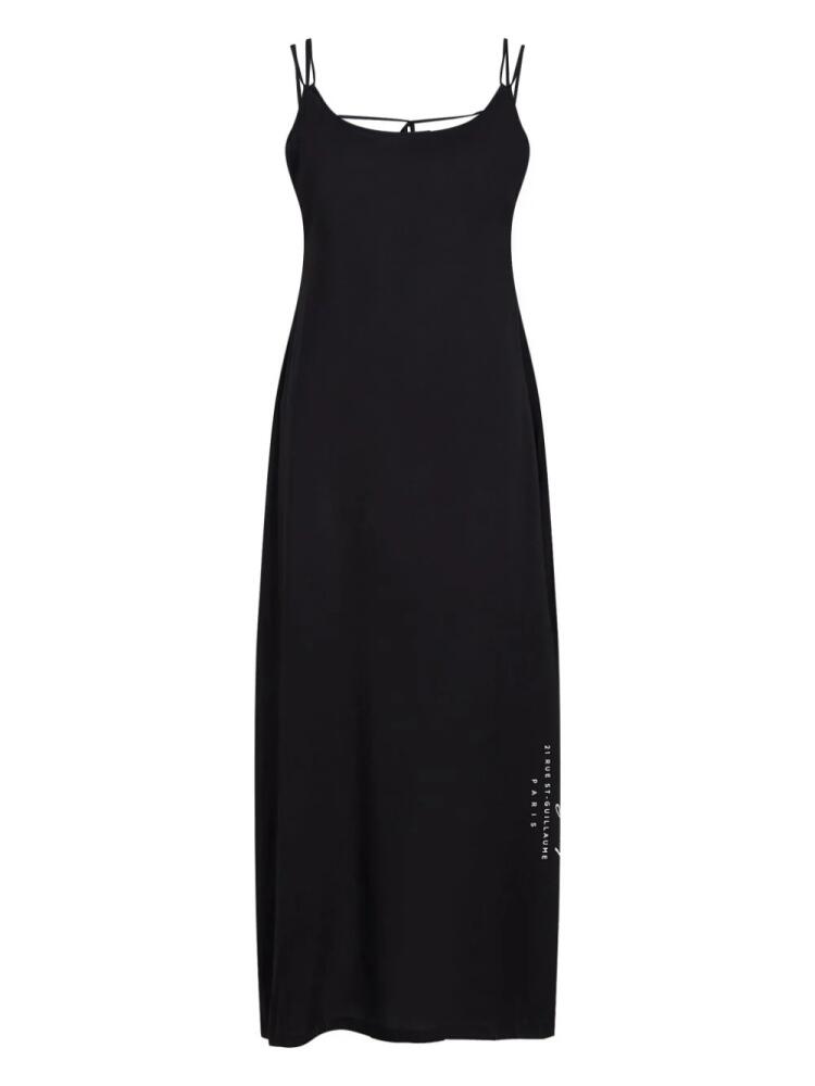 Karl Lagerfeld Hotel Karl maxi beach dress - Black Cover