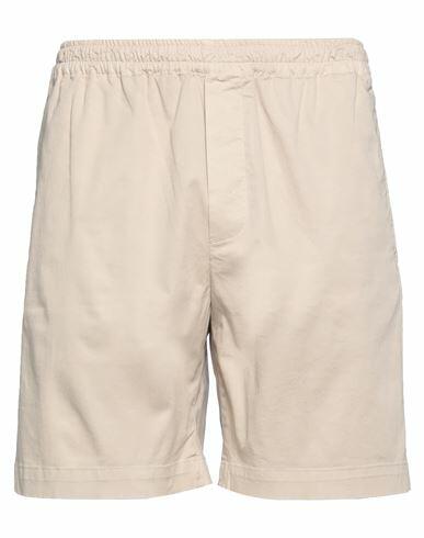 Grifoni Man Shorts & Bermuda Shorts Beige Cotton, Elastane Cover