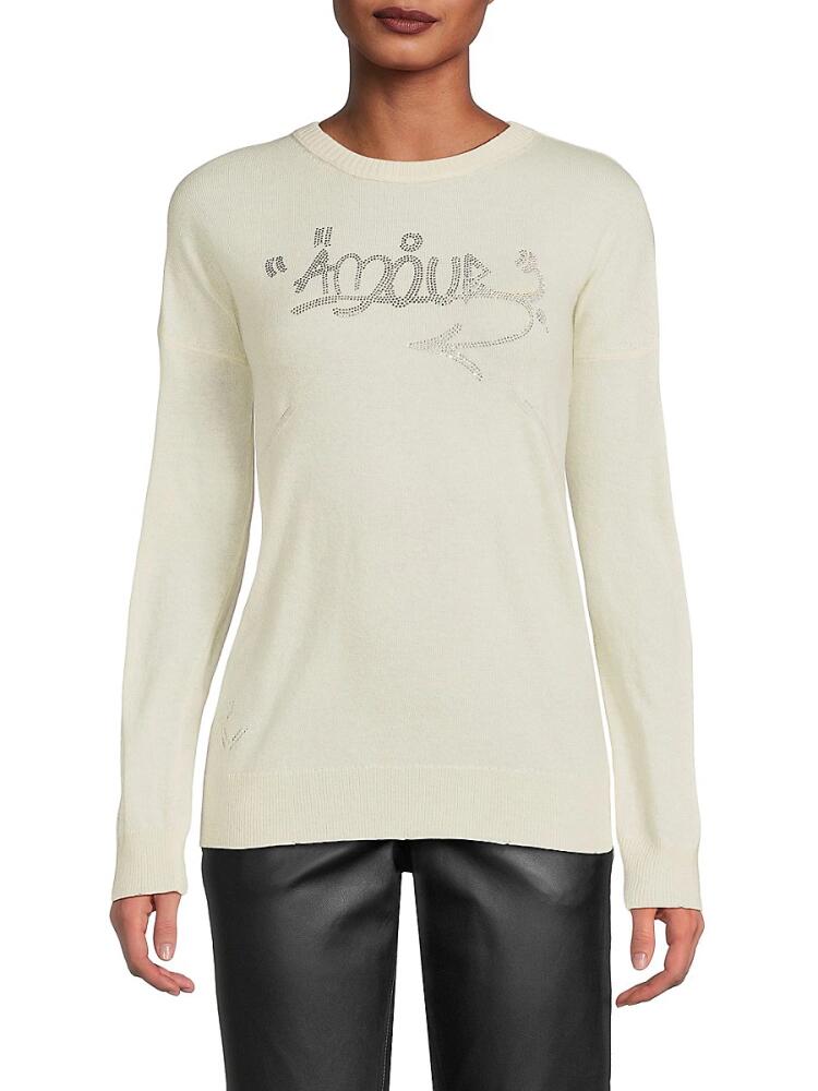 Zadig & Voltaire Women's Gaby Amour Wool & Cashmere Sweater - Judo Cover