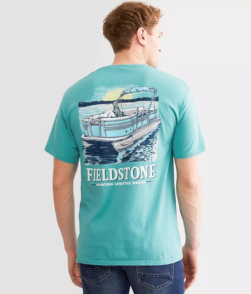 Fieldstone Pontoon Boat T-Shirt Cover