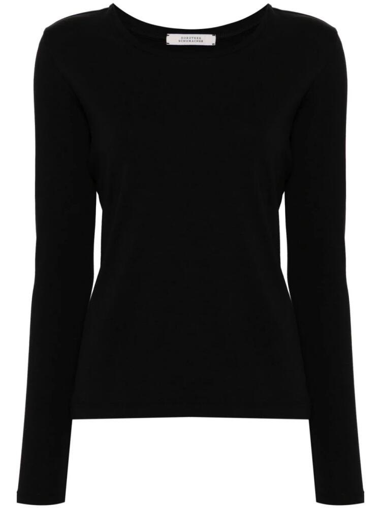 Dorothee Schumacher technical jersey T-shirt - Black Cover