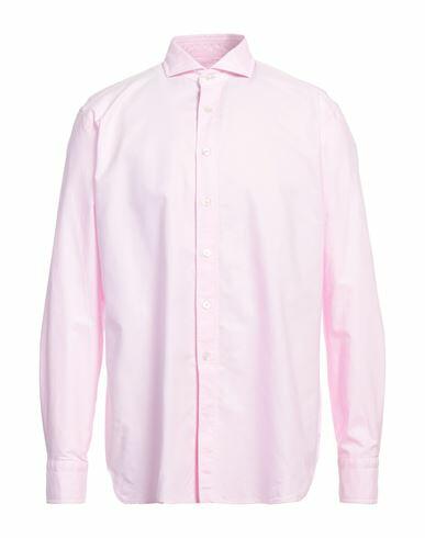 Doppiaa Man Shirt Pink Cotton Cover