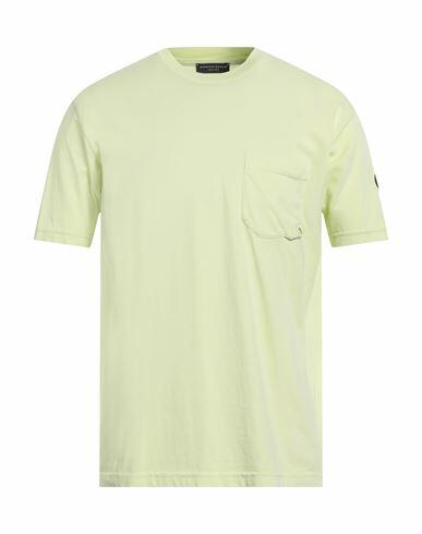 North Sails Man T-shirt Light green Cotton Cover