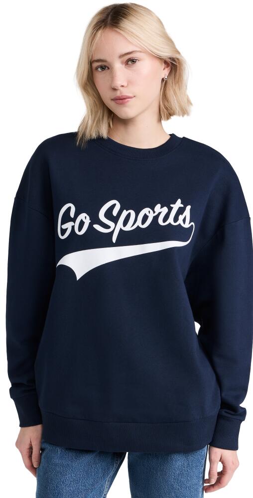 Favorite Daughter Go Sports Sweatshirt Navy Cover