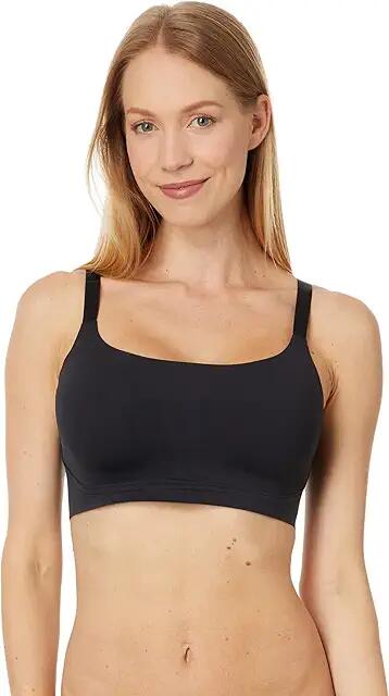 Tommy John Comfort Smoothing Scoop Bralette (Black) Women's Bra Cover