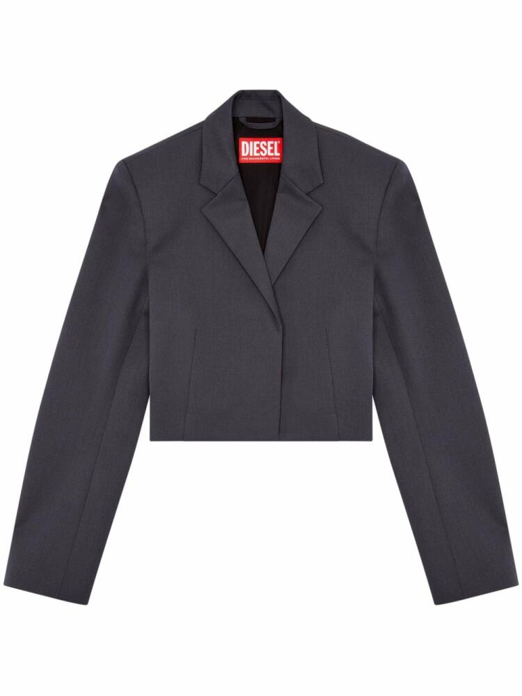 Diesel G-Milla cropped blazer - Grey Cover