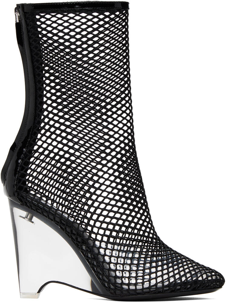 ALAÏA Black 'La Cage' Boots Cover