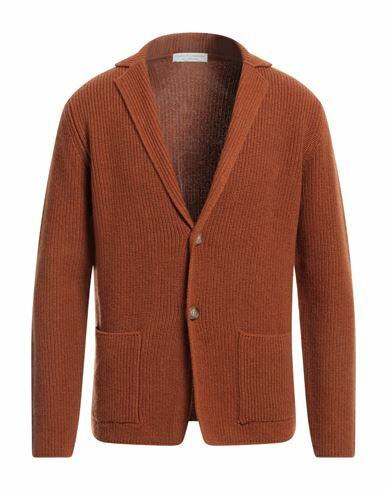 Filippo De Laurentiis Man Cardigan Brown Cashmere Cover