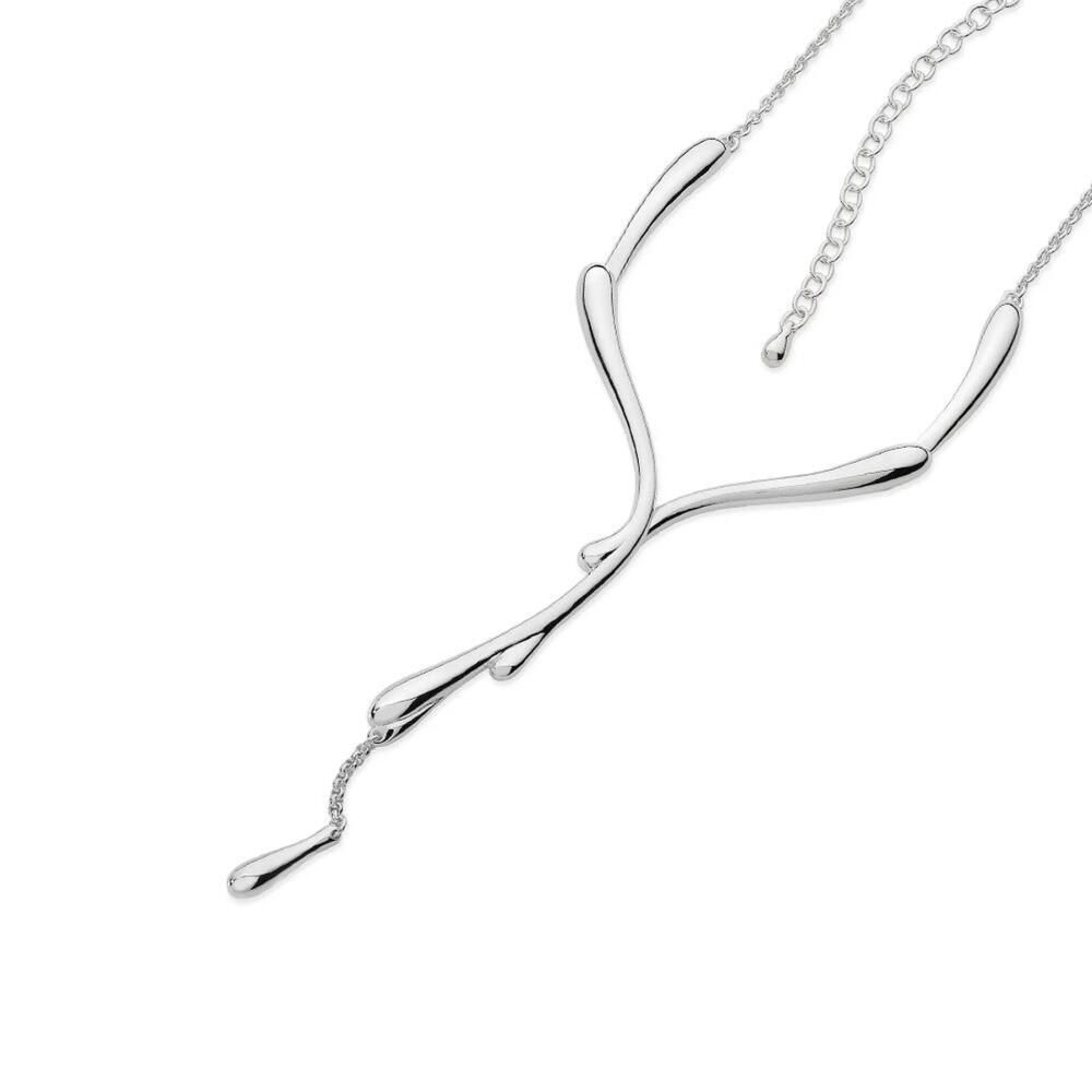 Lucy Quartermaine Dripping Necklace in Sterling Silver Cover