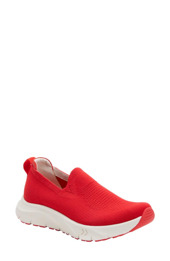 Alegria by PG Lite Waze Slip-On Sneaker in Red Cover