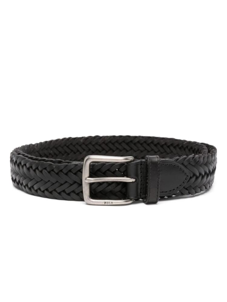 Polo Ralph Lauren interwoven belt - Black Cover