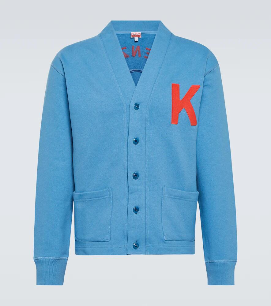 Kenzo Varsity Jungle cotton cardigan Cover