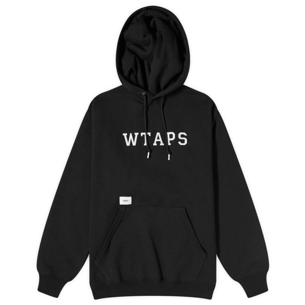 WTAPS Men's 04 Popover Hoodie in Black Cover