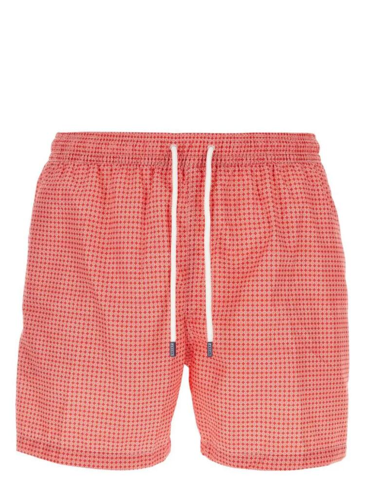 Fedeli Madeira swim shorts - Red Cover