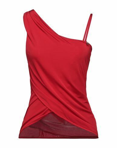 Patrizia Pepe Sera Woman Top Red Viscose, Elastane Cover