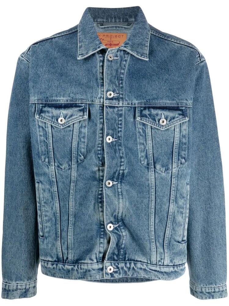 Y/Project Wire denim jacket - Blue Cover