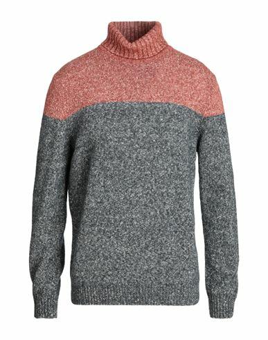 Heritage Man Turtleneck Brick red Alpaca wool, Cotton, Polyamide, Wool Cover