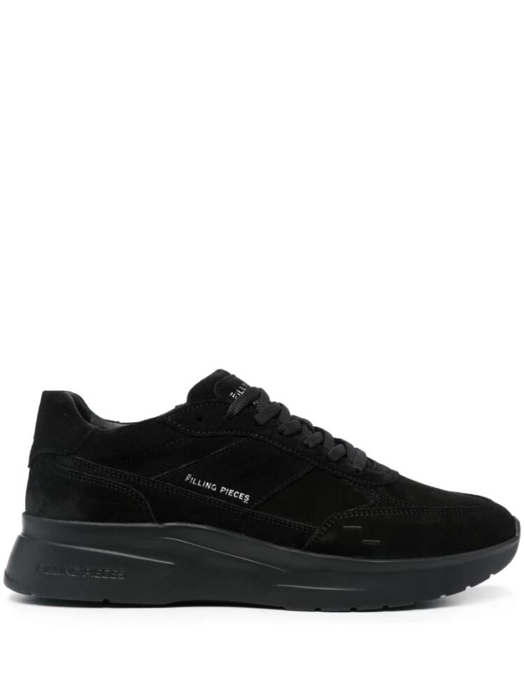 Filling Pieces Jet Runner suede sneakers - Black Cover