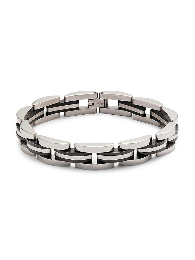 Esquire Men's Stainless Steel Bracelet Cover