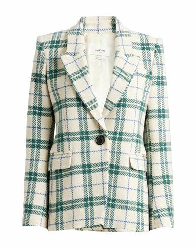 Marant Étoile Woman Blazer Green Virgin Wool Cover