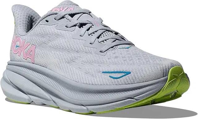 Hoka Women's Clifton 9 (Gull/Sea Ice) Women's Shoes Cover