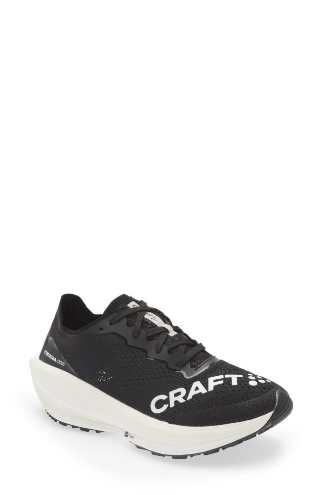 Craft Ultra 2 Running Shoe in Black/White Cover