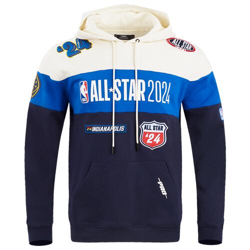 Pro Standard NBA All Star 24 Fleece Pullover Hoodie - Mens Navy/Navy Cover