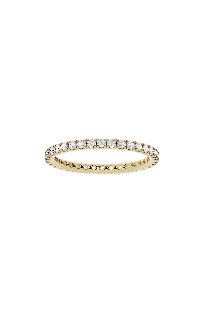 Jennifer Fisher 18K Gold Lab Created Diamond Eternity Ring - 0.68 ctw in 18K Yellow Gold Cover