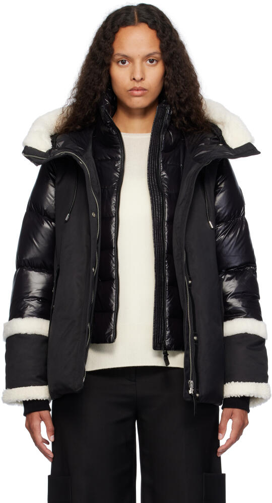 MACKAGE Black Cyrah Down Jacket Cover