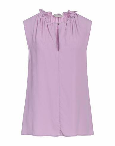 Cristinaeffe Woman Top Lilac Acetate, Silk Cover