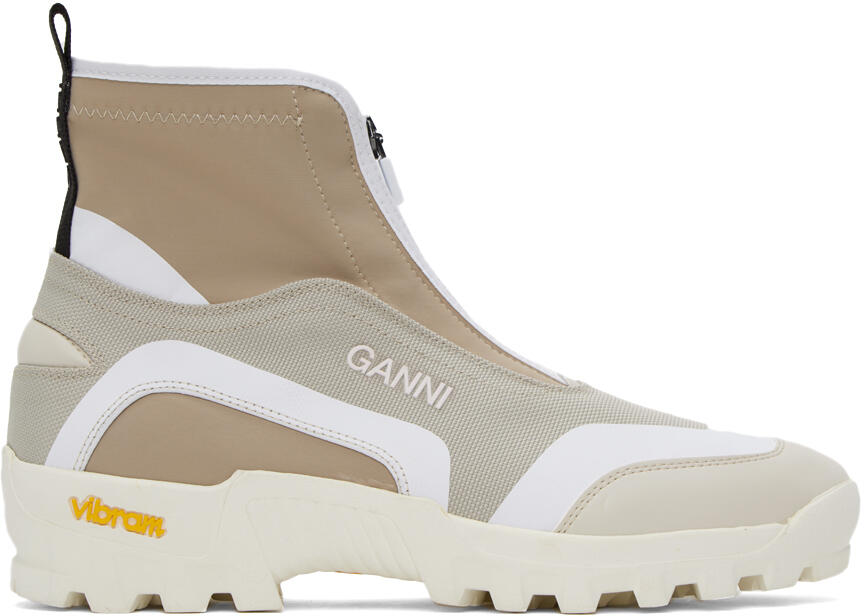 GANNI Beige Performance Sneakers Cover