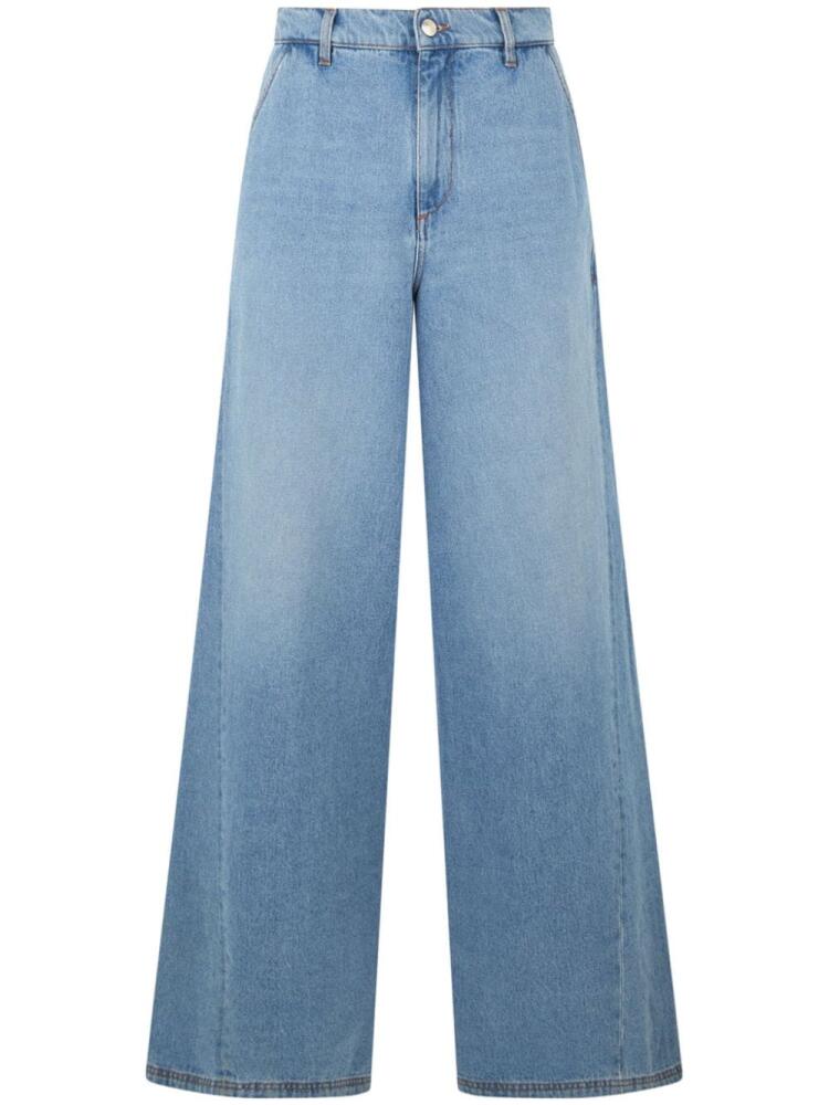 GCDS wide-leg jeans - Blue Cover