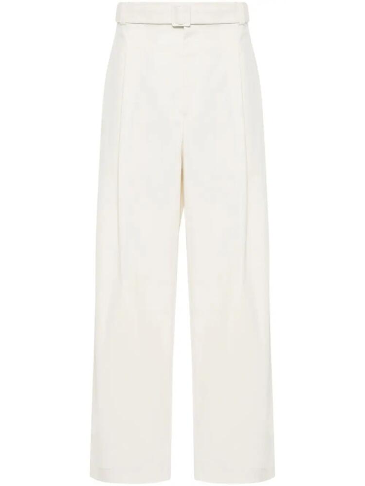 Emporio Armani wide-leg trousers - Neutrals Cover