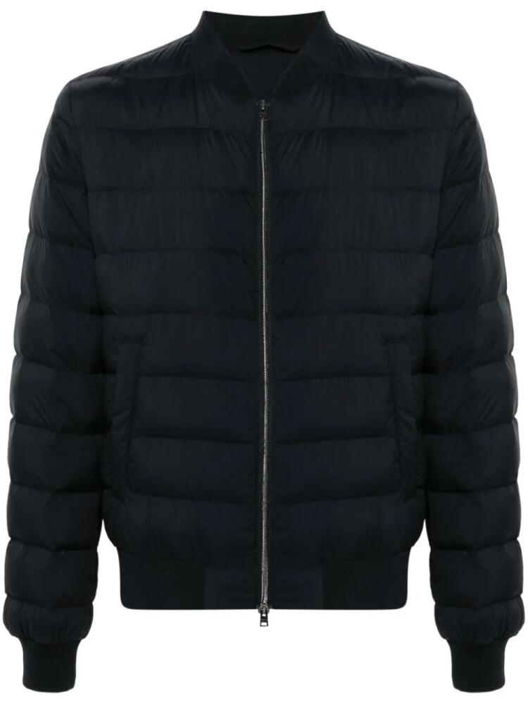 Herno quilted padded bomber jacket - Black Cover