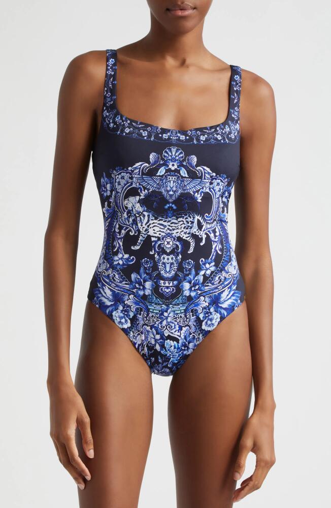 Camilla Delft Dynasty D-Cup Underwire One-Piece Swimsuit Cover