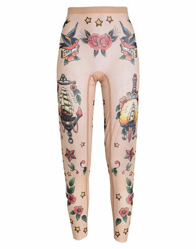 Dsquared2 Woman Leggings Blush Polyamide, Elastane Cover