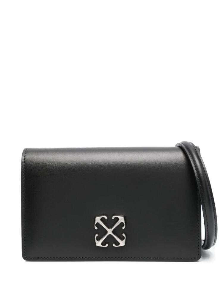 Off-White Arrows-motif leather cross-body bag - Black Cover