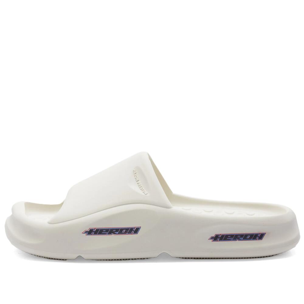 Heron Preston Men's Eco Moulded Slider in White Cover