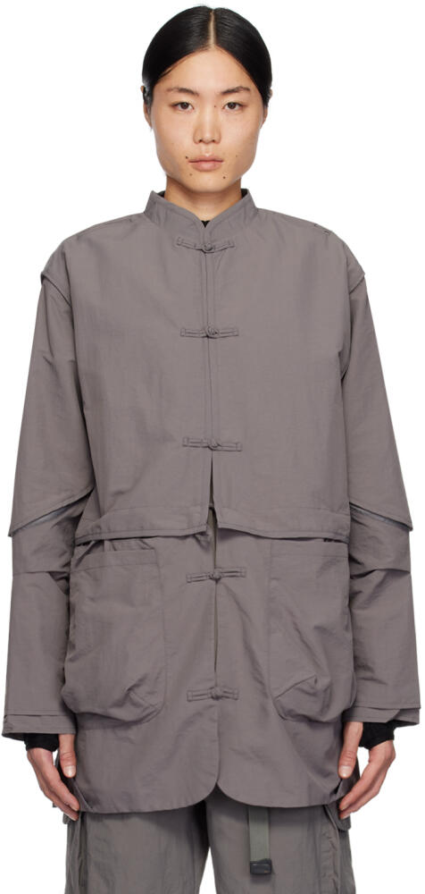 Archival Reinvent Gray Traditional Jacket Cover