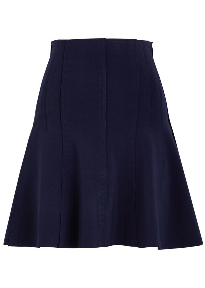 Norma Kamali Grace Stretch-jersey Mini Skirt - Dark Navy Cover