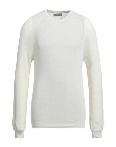 Laneus Man Sweater Ivory Cotton Cover