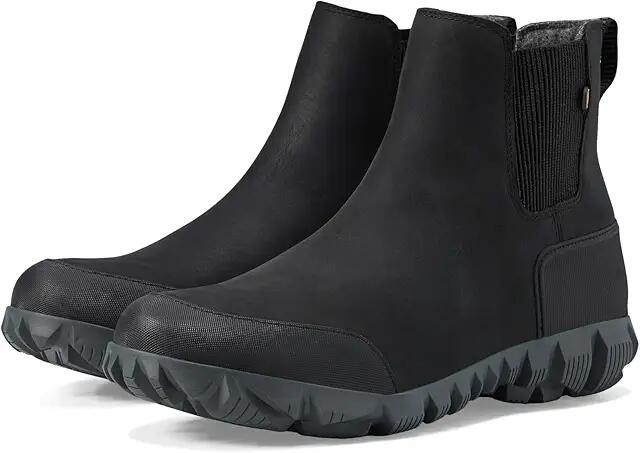 Bogs Arcata Urban Leather Chelsea (Black) Women's Boots Cover