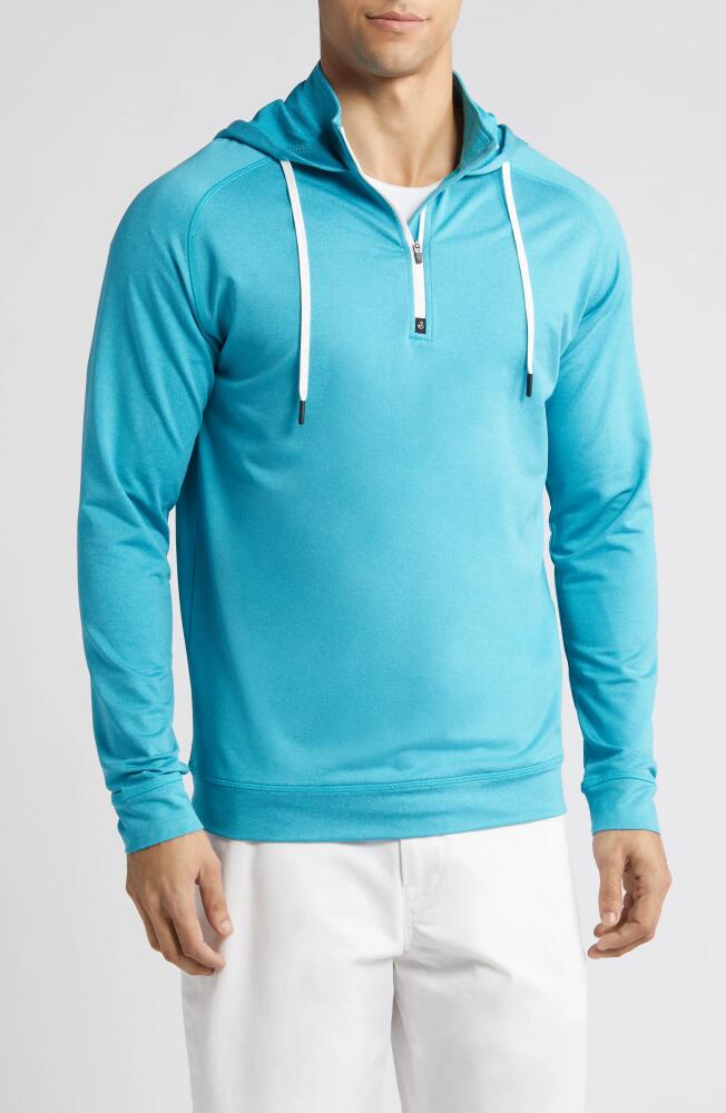 Swannies Vandyke Half Zip Hoodie in Maui-Heather Cover