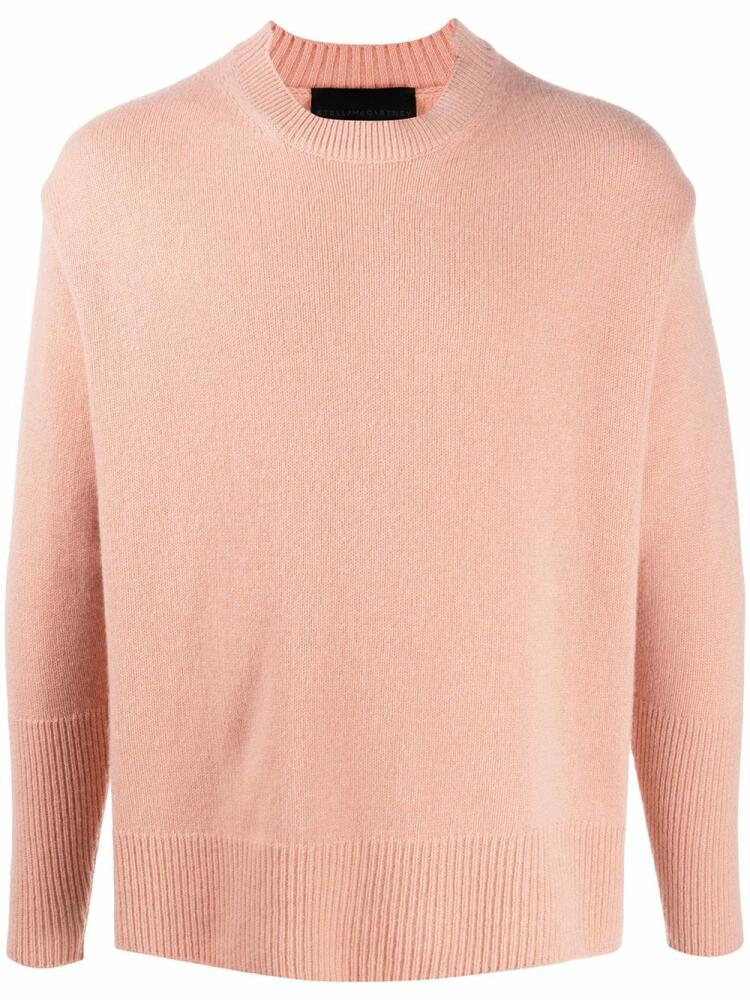 Stella McCartney relaxed-fit crew neck jumper - Pink Cover