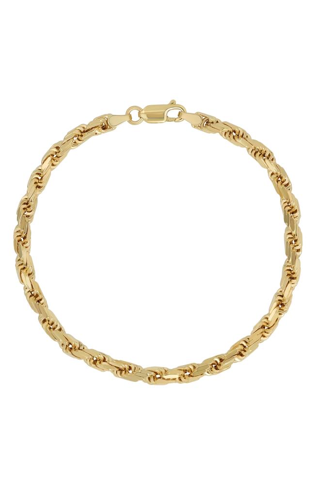 Bony Levy Men's 14K Gold Chain Bracelet in 14K Yellow Gold Cover