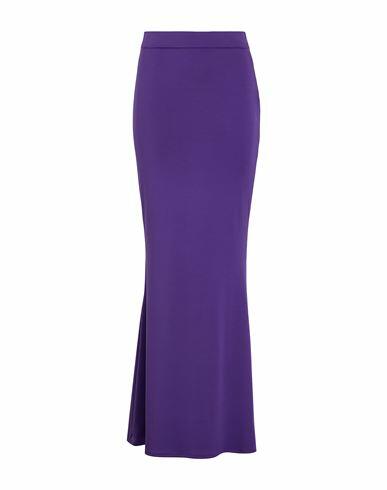 8 By Yoox Jersey High-waist Mermaid Maxi Skirt Woman Maxi skirt Purple Recycled polyester, Elastane Cover