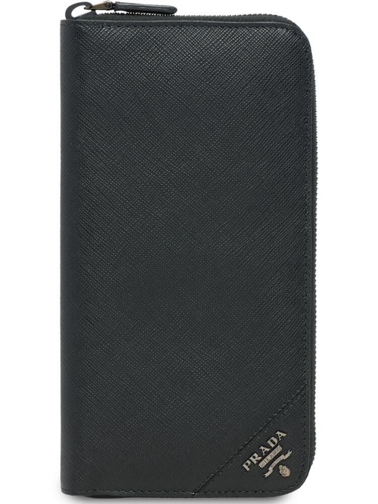 Prada Saffiano leather wallet - Black Cover