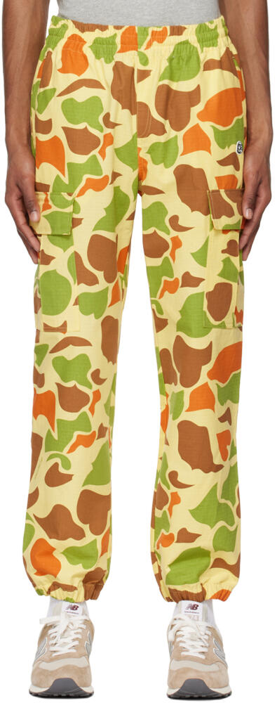 Billionaire Boys Club Beige Camo Cargo Pants Cover